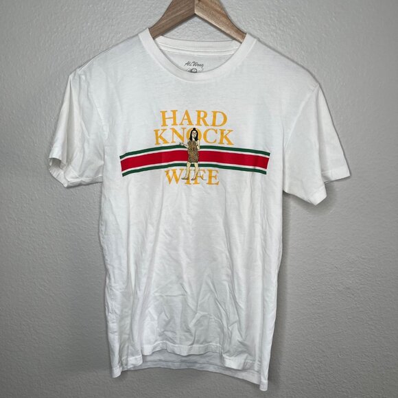 Ali Wong Womens Hard Knock Wife Merch T-Shirt Small - Picture 2 of 9